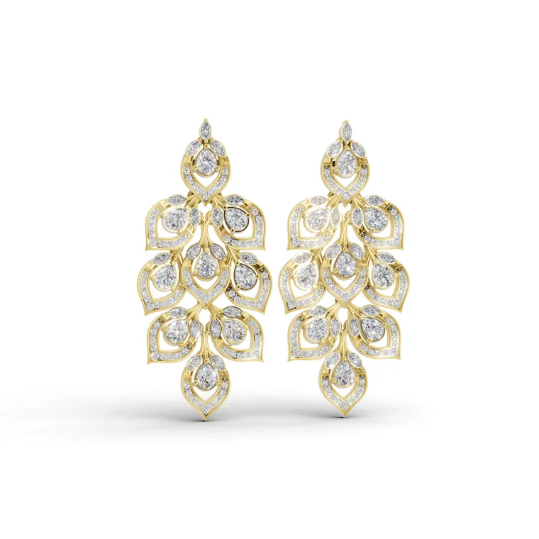Regal Cascade Earrings