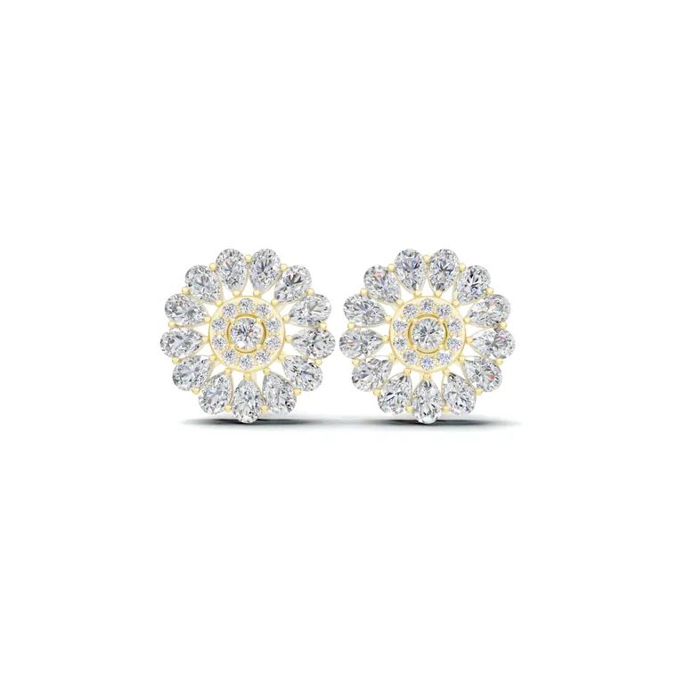 Radiant Bloom Studs