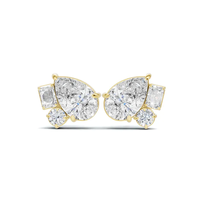 Aurelia Twinkle Cluster Studs