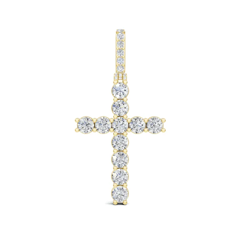 Eternal Cross Diamond Pendant