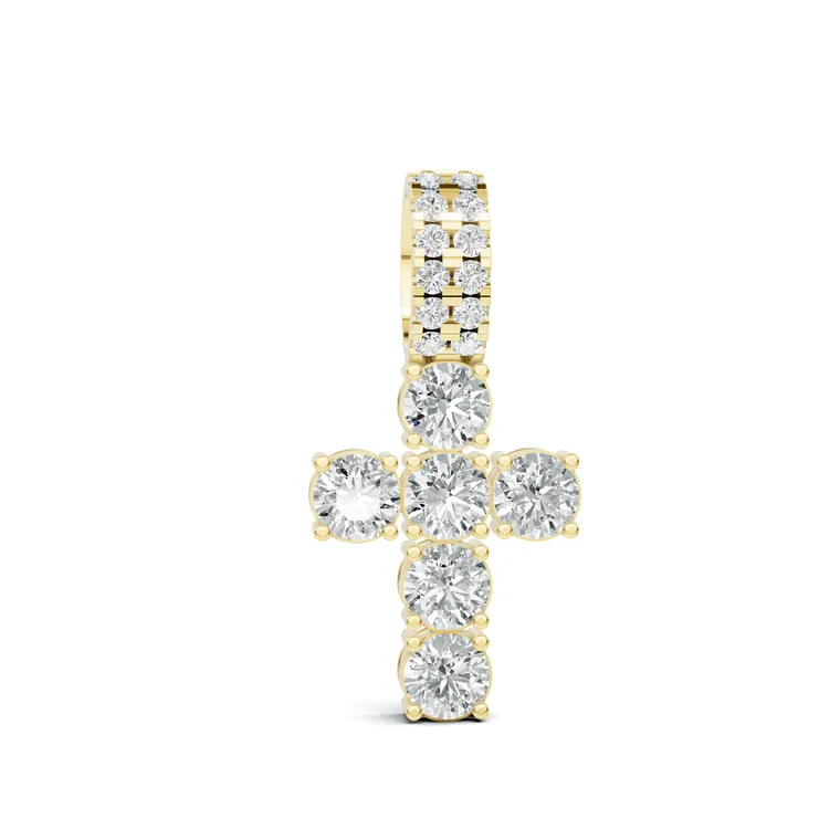 Valorian Diamond Cross Pendant