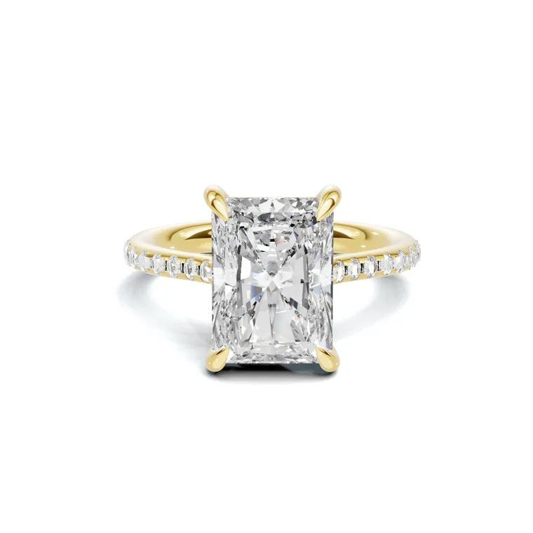 Radiant Elegance Solitaire Ring