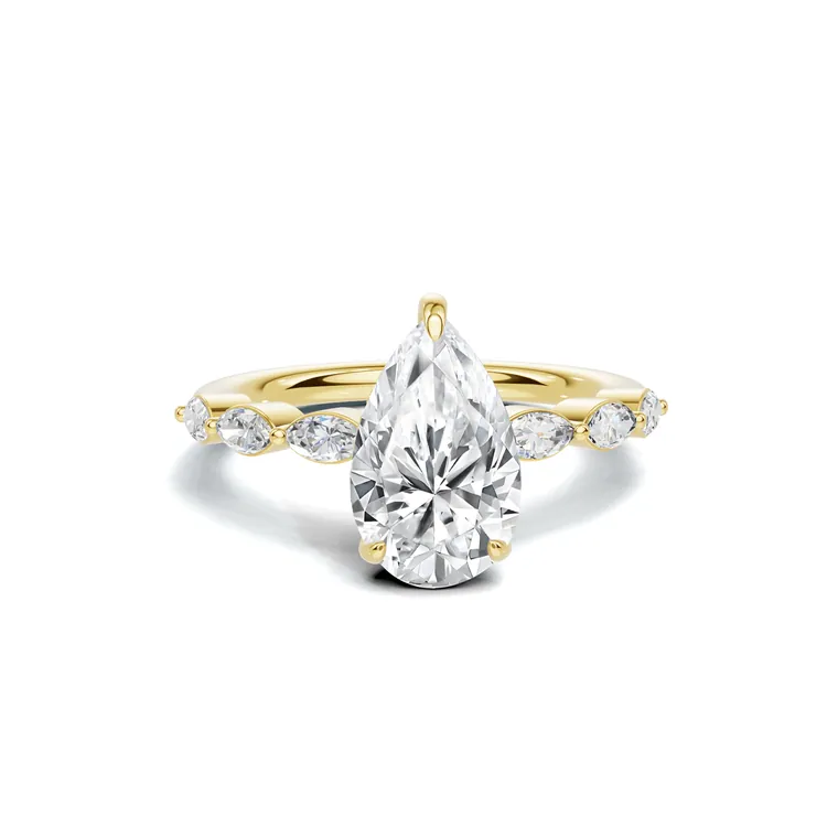 Elaria Pear Grace Ring