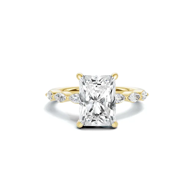 Radiant Harmony Solitaire Ring