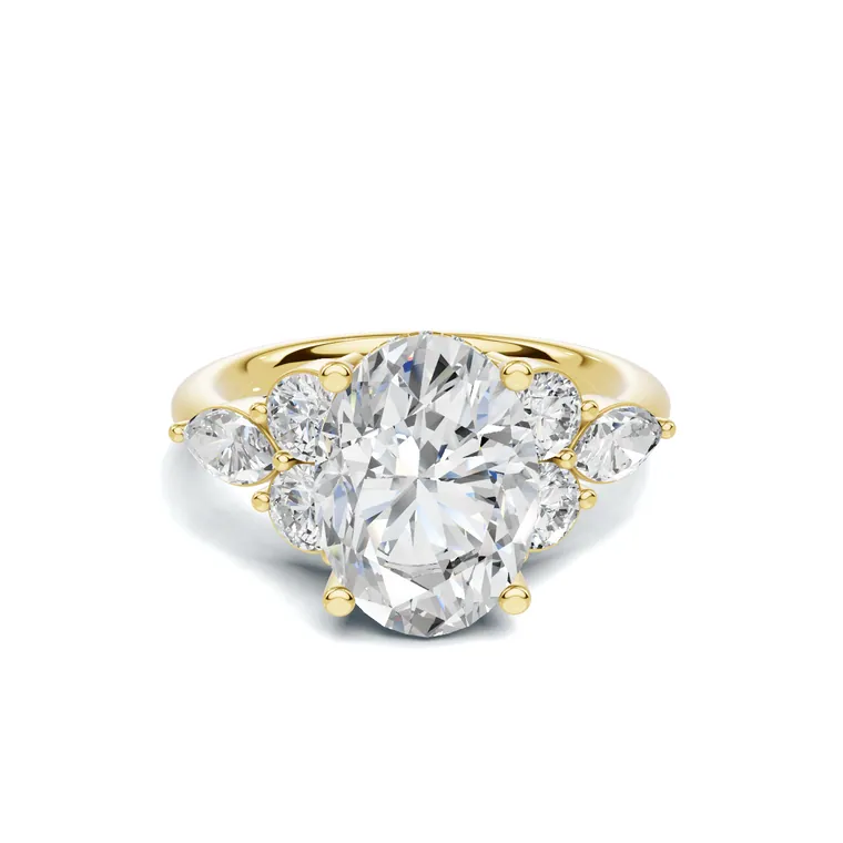 Oval Opulence Bloom Ring