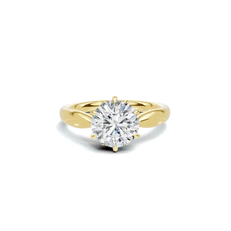 Aurelisse Round Radiance Ring
